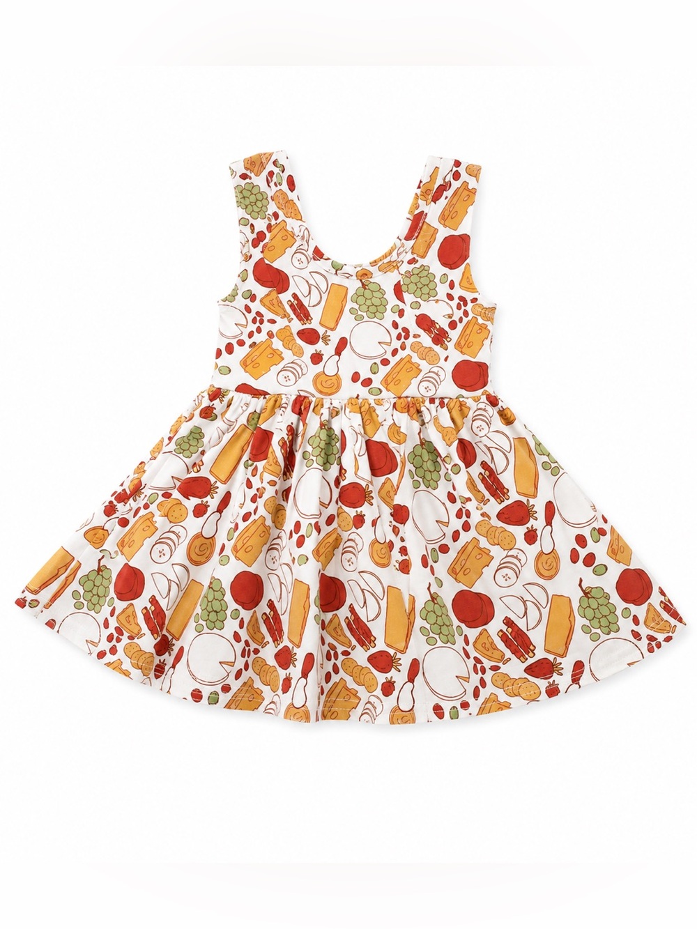 Food Lover charcuterie dress - Monica and Andy